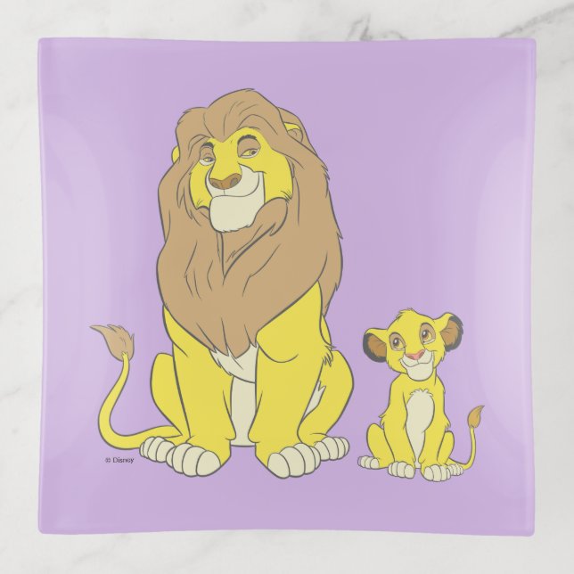 The Lion King | Mighty Kings Trinket Tray (Front)