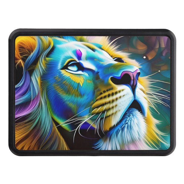 The Lion, King Of All Cats Hitch Cover (Front)