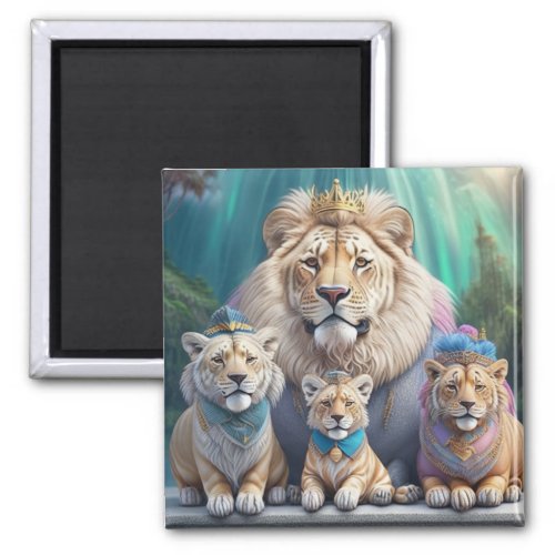 The Lion King Royal Family of the Jungle Magnet