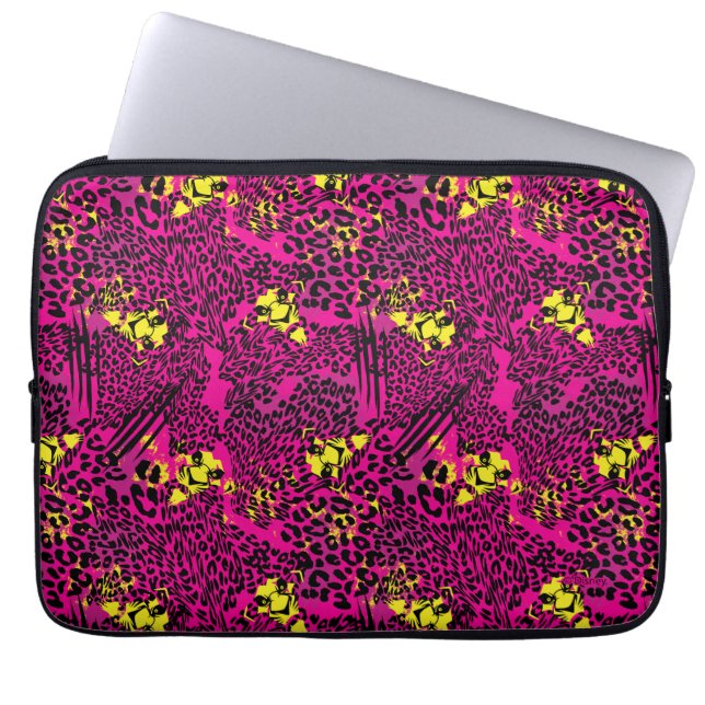 The Lion King Scar Pattern Laptop Sleeve (Front)
