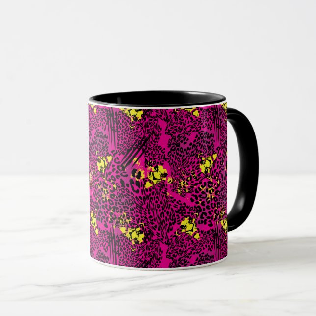 The Lion King Scar Pattern Mug (Front Right)