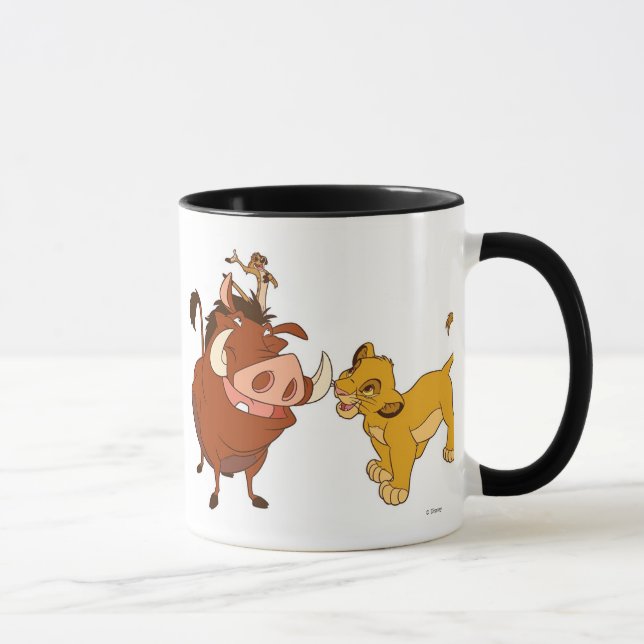 The Lion King Simba and Timon Disney Mug (Right)
