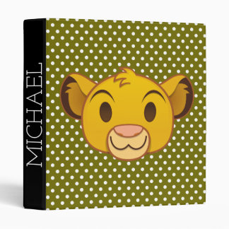The Lion King | Simba Emoji 3 Ring Binder
