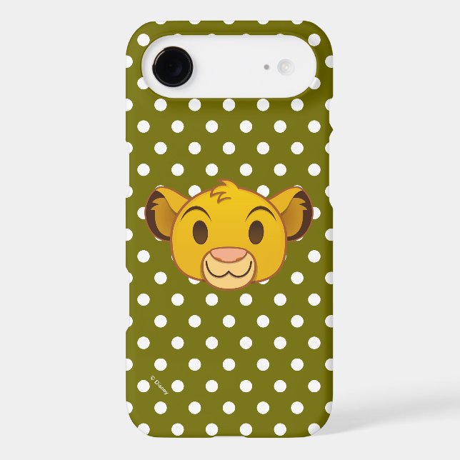 The Lion King | Simba Emoji Case-Mate iPhone Case (Back)