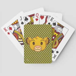 The Lion King | Simba Emoji Playing Cards