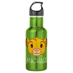 The Lion King Simba Emoji Water Bottle