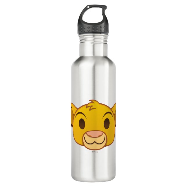 The Lion King | Simba Emoji Water Bottle (Front)