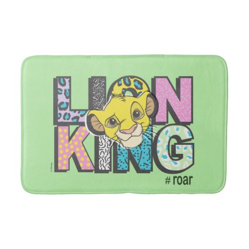 The Lion King  Simba Roar Bath Mat