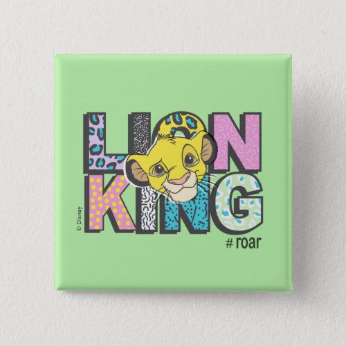 The Lion King  Simba Roar Button