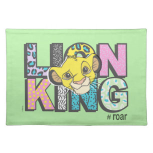 The Lion King Simba #Roar Cloth Placemat