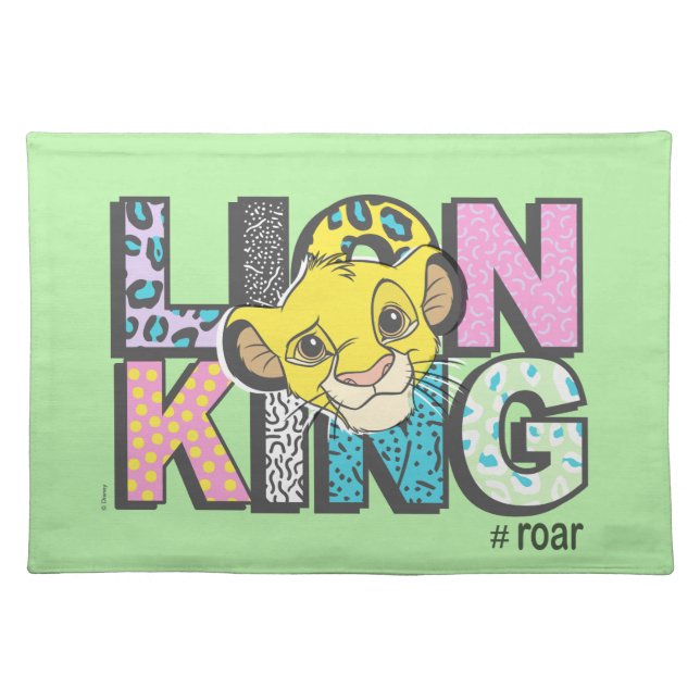 The Lion King | Simba #Roar Cloth Placemat (Front)