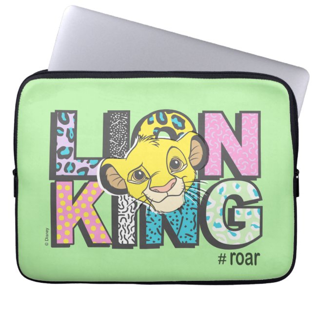 The Lion King | Simba #Roar Laptop Sleeve (Front)