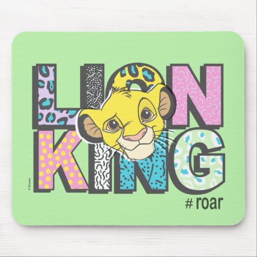 The Lion King  Simba Roar Mouse Pad