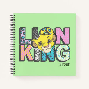The Lion King Simba #Roar Notebook