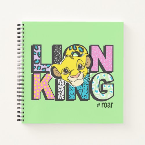 The Lion King  Simba Roar Notebook