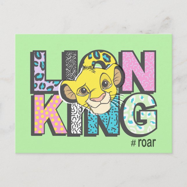 The Lion King | Simba #Roar Postcard (Front)