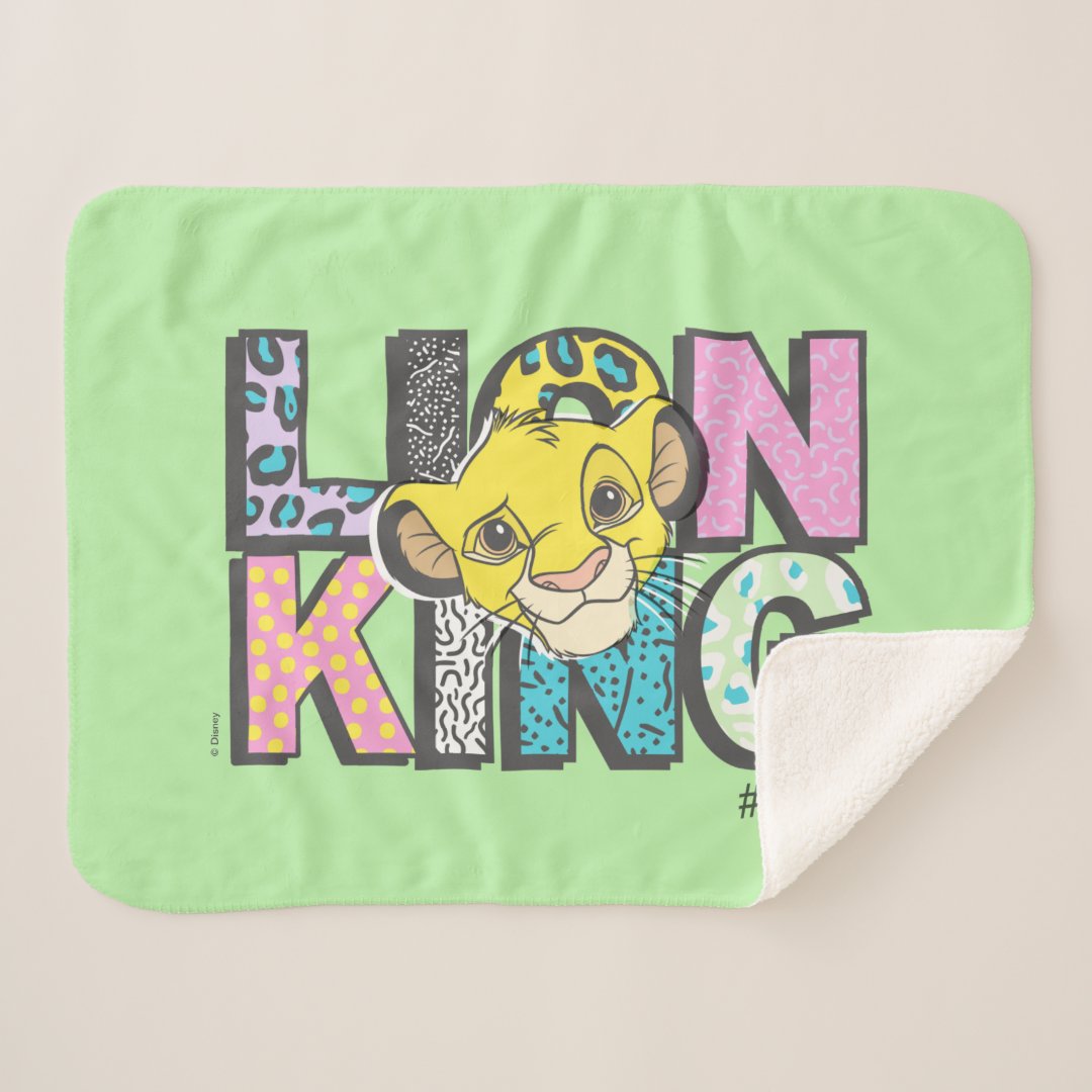 The Lion King Simba Roar Sherpa Blanket Zazzle