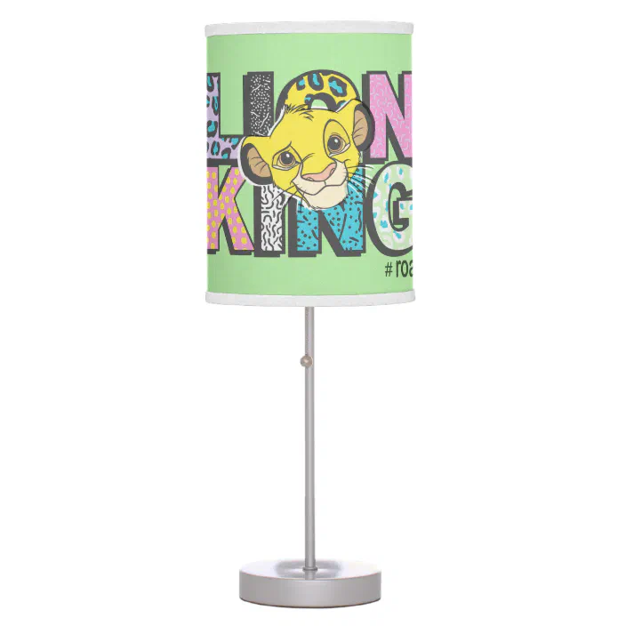 The Lion King Simba Roar Table Lamp, Disney Baby Lion King Lamp Shade