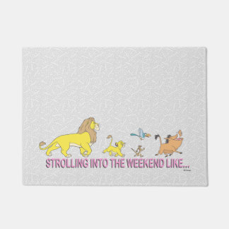 The Lion King | Strolling into the Weekend Doormat