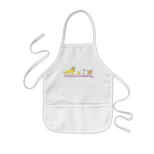 The Lion King Strolling into the Weekend Kids' Apron