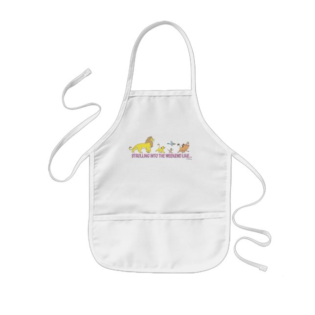 The Lion King | Strolling into the Weekend Kids' Apron (Front)