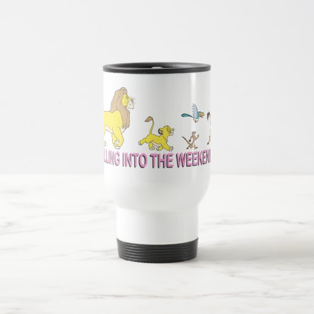 The Lion King | Strolling into the Weekend Travel Mug (Center)