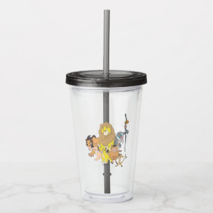 The Lion King Title & Characters Acrylic Tumbler