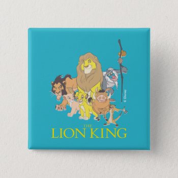 The Lion King | Title & Characters Button by lionking at Zazzle