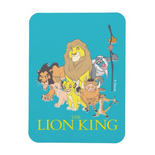 The Lion King  Title  Characters Magnet