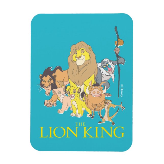 The Lion King | Title & Characters Magnet (Vertical)
