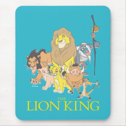 The Lion King  Title  Characters Mouse Pad