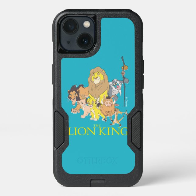 The Lion King | Title & Characters Otterbox iPhone Case (Back)