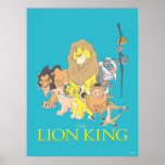 The Lion King | Title &amp; Characters Poster at Zazzle
