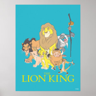 THE LION KING Personalised Poster A5 Print Art Banner Any Name Fast Delivery 