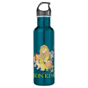 The Lion King Title & Characters Stainless Steel Water Bottle