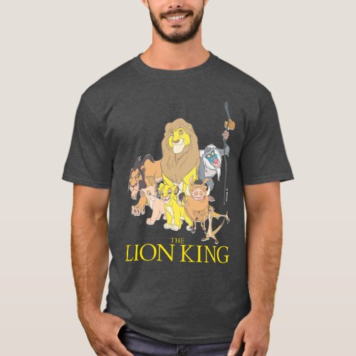 The Lion King  Title  Characters T_Shirt