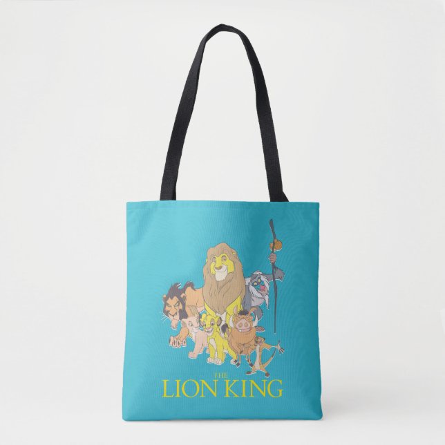 The Lion King | Title & Characters Tote Bag (Front)
