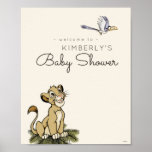 The Lion King Welcome Baby Shower Sign at Zazzle