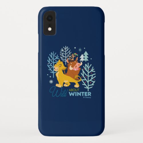 The Lion King  Wild About Winter iPhone XR Case
