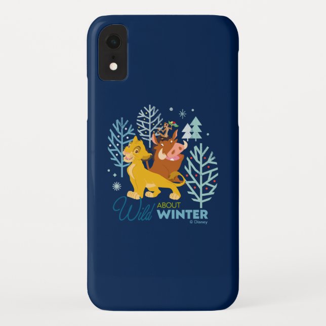 The Lion King | Wild About Winter Case-Mate iPhone Case (Back)