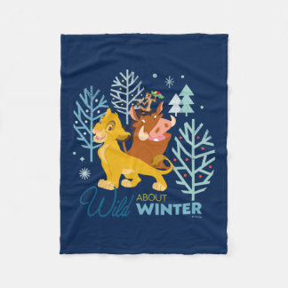 The Lion King | Wild About Winter Fleece Blanket