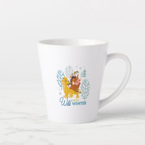 The Lion King  Wild About Winter Latte Mug