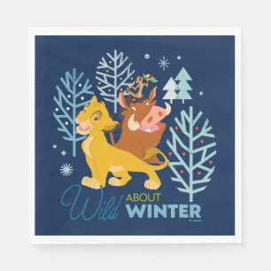 The Lion King Wild About Winter Napkins