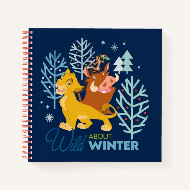 The Lion King | Wild About Winter Notebook (Front)