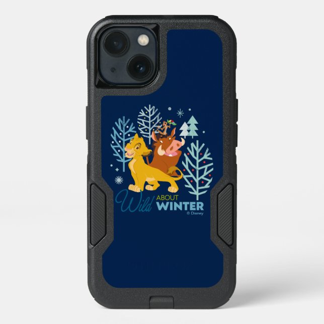 The Lion King | Wild About Winter Otterbox iPhone Case (Back)