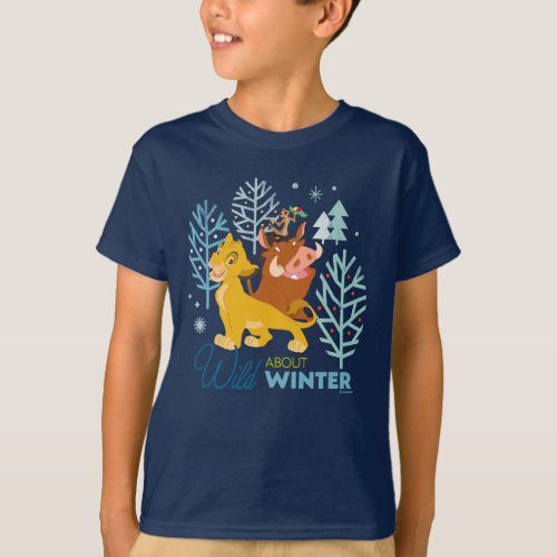 The Lion King  Wild About Winter T_Shirt