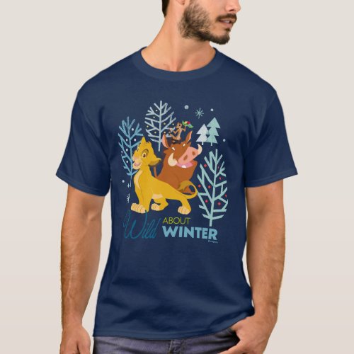 The Lion King  Wild About Winter T_Shirt