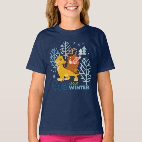 The Lion King  Wild About Winter T_Shirt