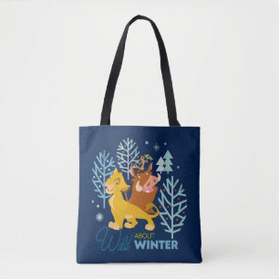 The Lion King Wild About Winter Tote Bag
