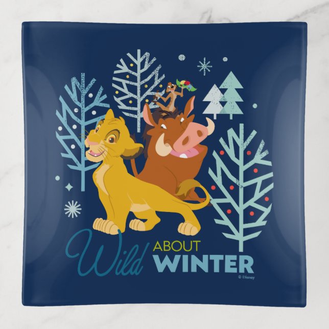 The Lion King | Wild About Winter Trinket Tray (Front)